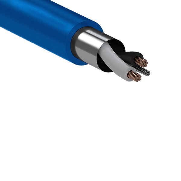 Instrumentation Cable 1 Pair 1.5mm - Blue - Eltech