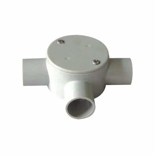 Shallow Junction Box 3 way 25mm - Eltech