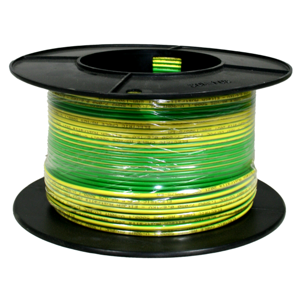Single Core Flexible Cable 1.5mm Class 6 V90HT 0.6/1kV Earth Eltech