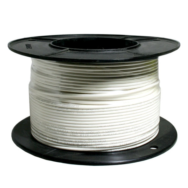 Single Core Flexible Cable 1.5mm Class 6 V90HT 0.6/1kV White Eltech