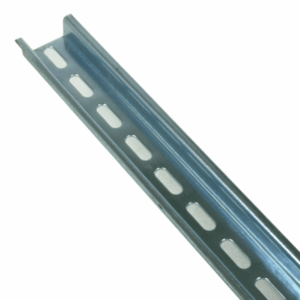 DIN Mounting Rail 35 x 15mm Steel Slotted
