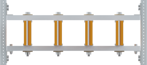 Busbar Support Double 50 x 20 x 600 - 2500A