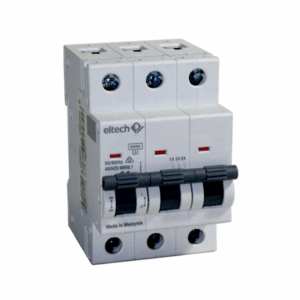MCB 20A 3 pole 6kA