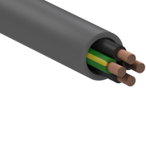 Flexible Control Cable 3C+E 0.5mm V75 300/500V Grey