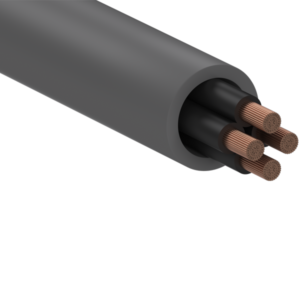 Flexible Control Cable 4C No Earth 0.5mm V75 300/500V Grey