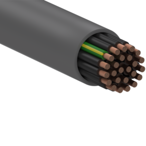 Flexible Control Cable 24C+E 0.75mm V75 300/500V Grey