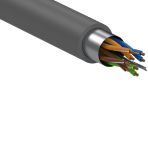 Data Cable 4 Pair 0.22mm 7/020 - Grey - Special - LSZH