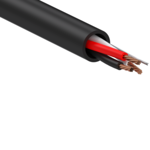 JC Data Cable - 3 Core Unscreened - Black