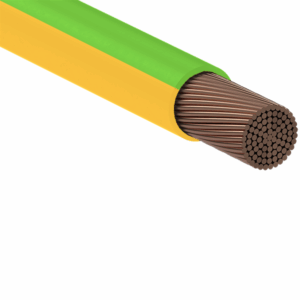 Single Core Panel Flexible Wire 0.5mm LSZH 0.6/1kV Green/Yellow Earth