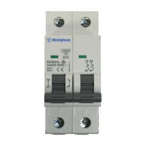 MCB 02A 2P C Curve 10kA