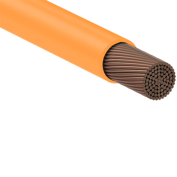 Single Core Flexible Cable 1.5mm Class 6 V90HT 0.6/1kV Orange